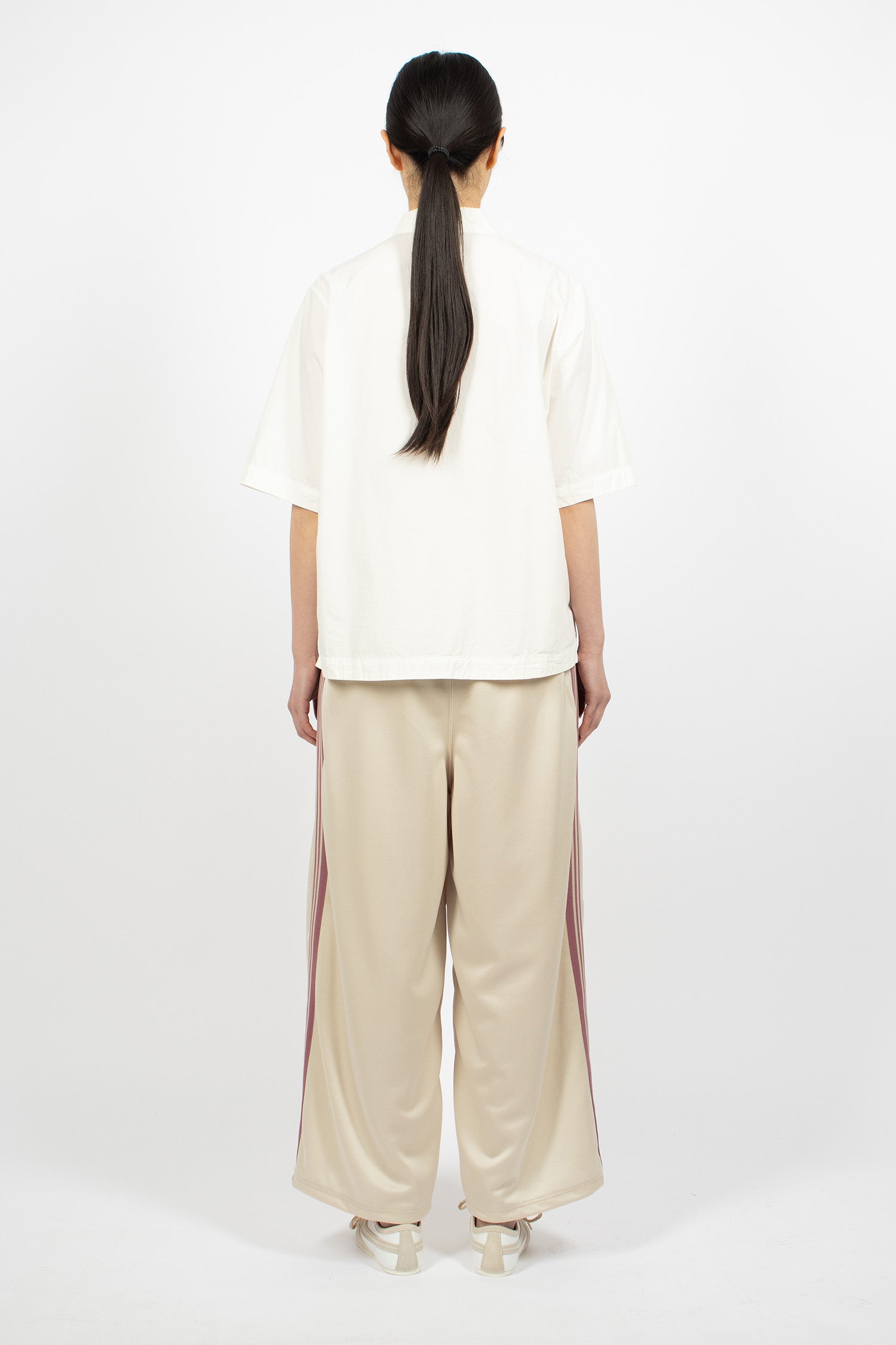 H.D. Track Pant Ivory/Pink