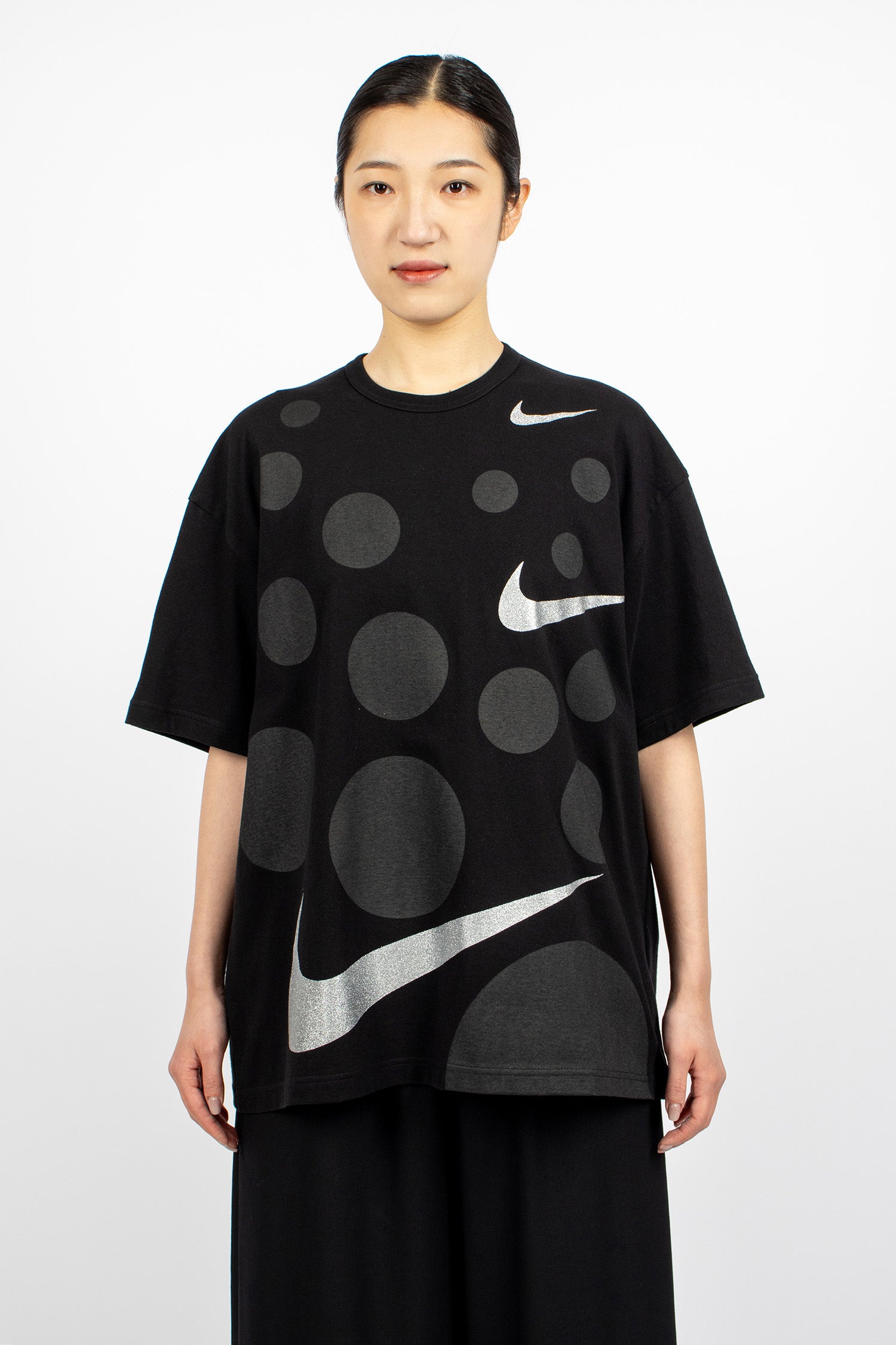 CDG BLACK x Nike Polka Dot T-Shirt Black