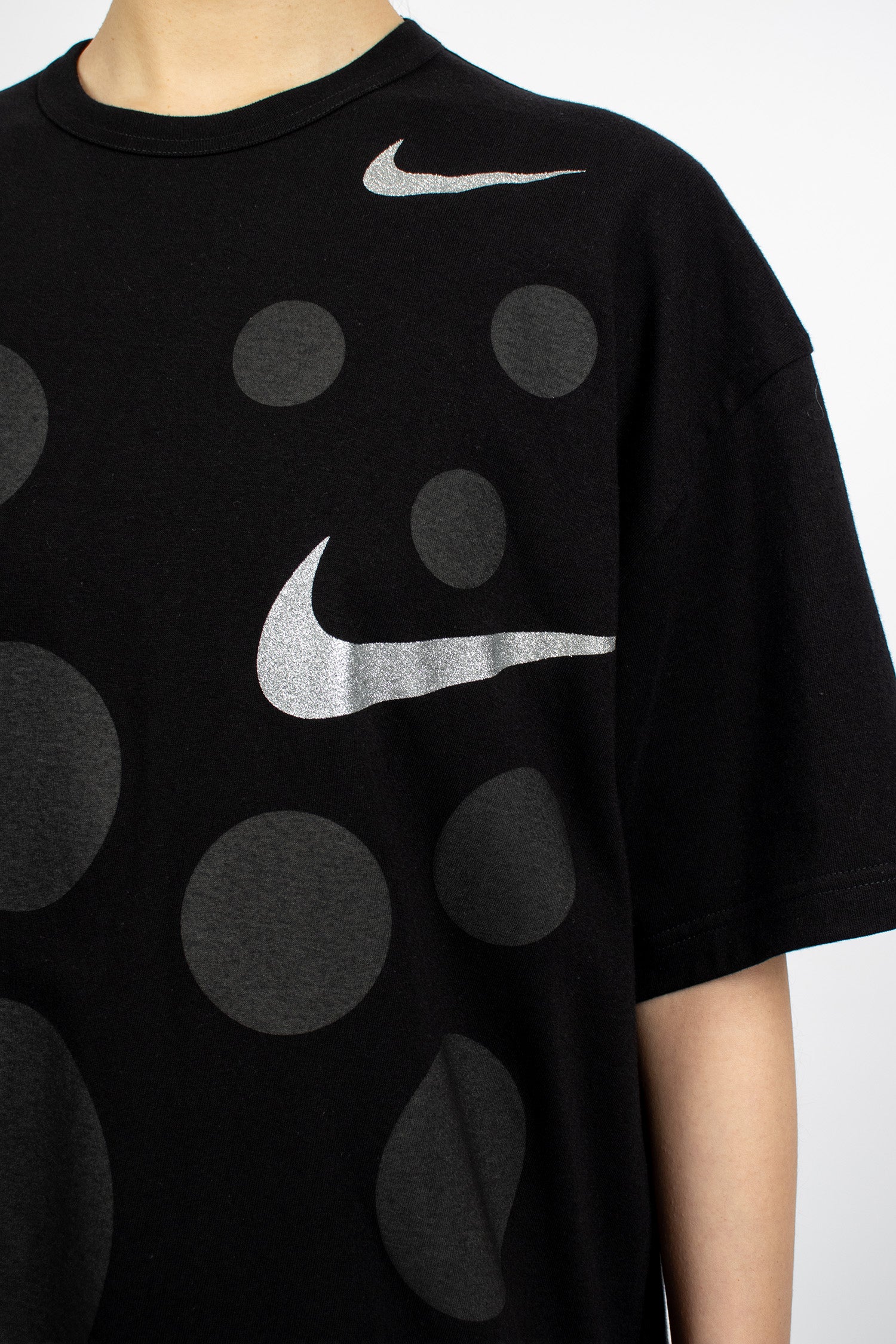 CDG BLACK x Nike Polka Dot T-Shirt Black