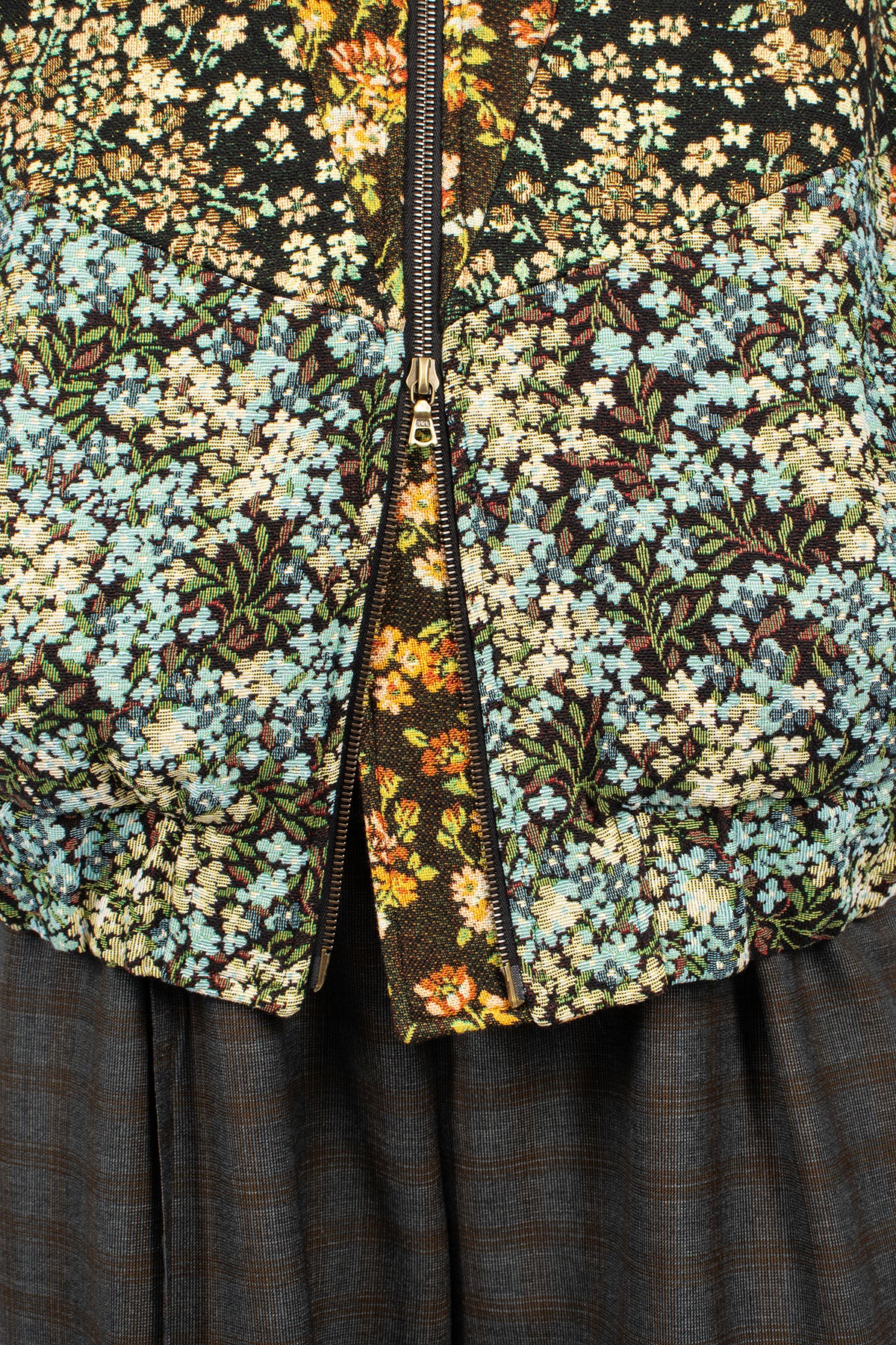 Loose Fit Bomber Jacket Sky