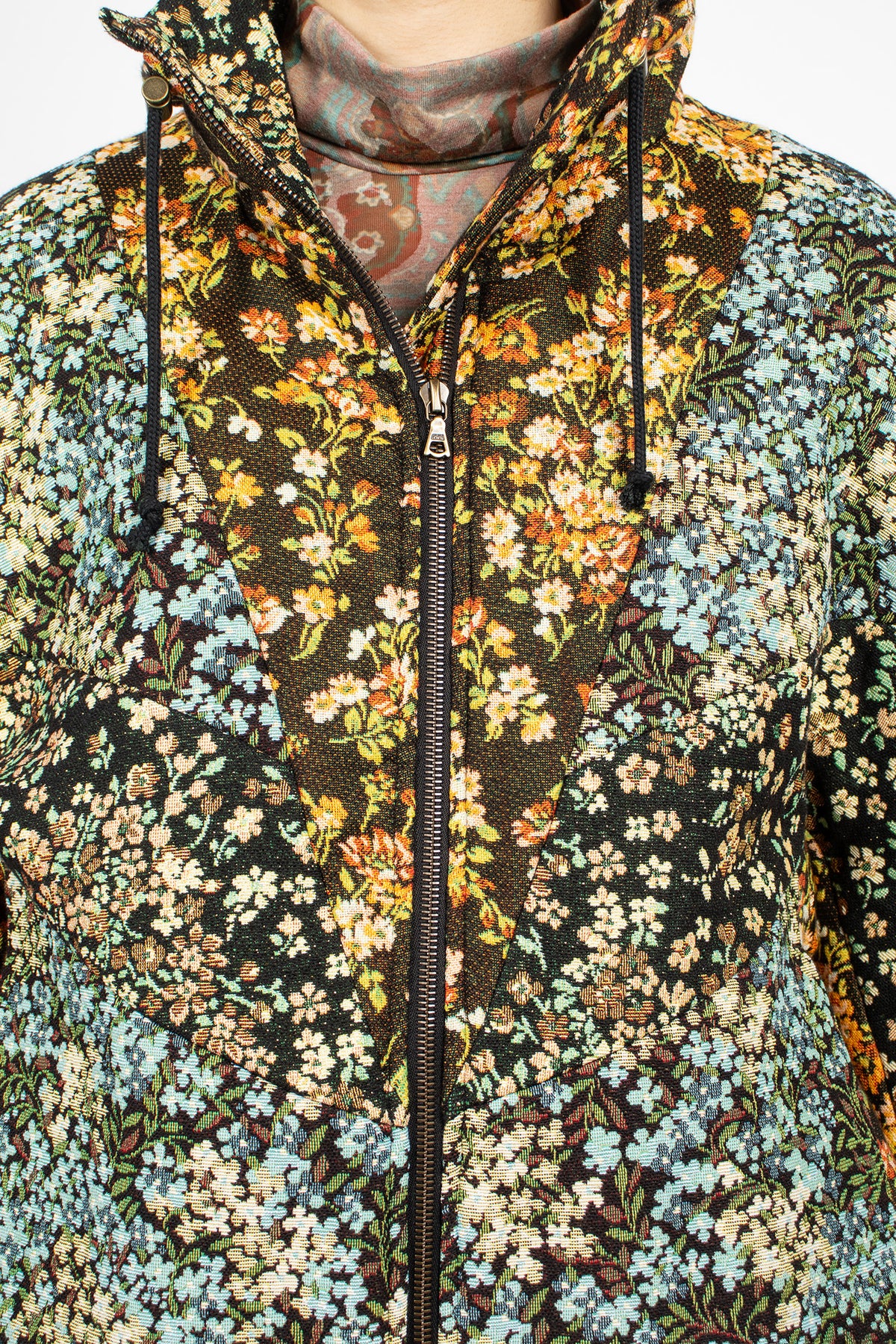 Loose Fit Bomber Jacket Sky