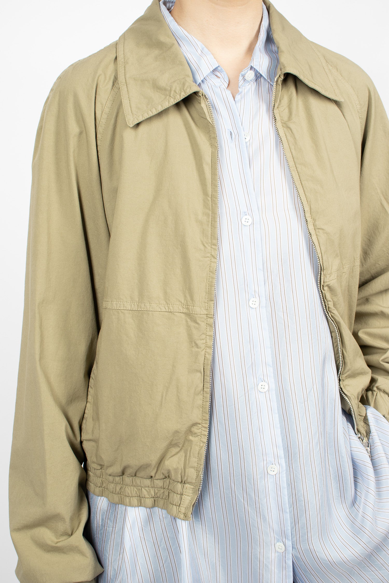 Cotton Blouson Cement