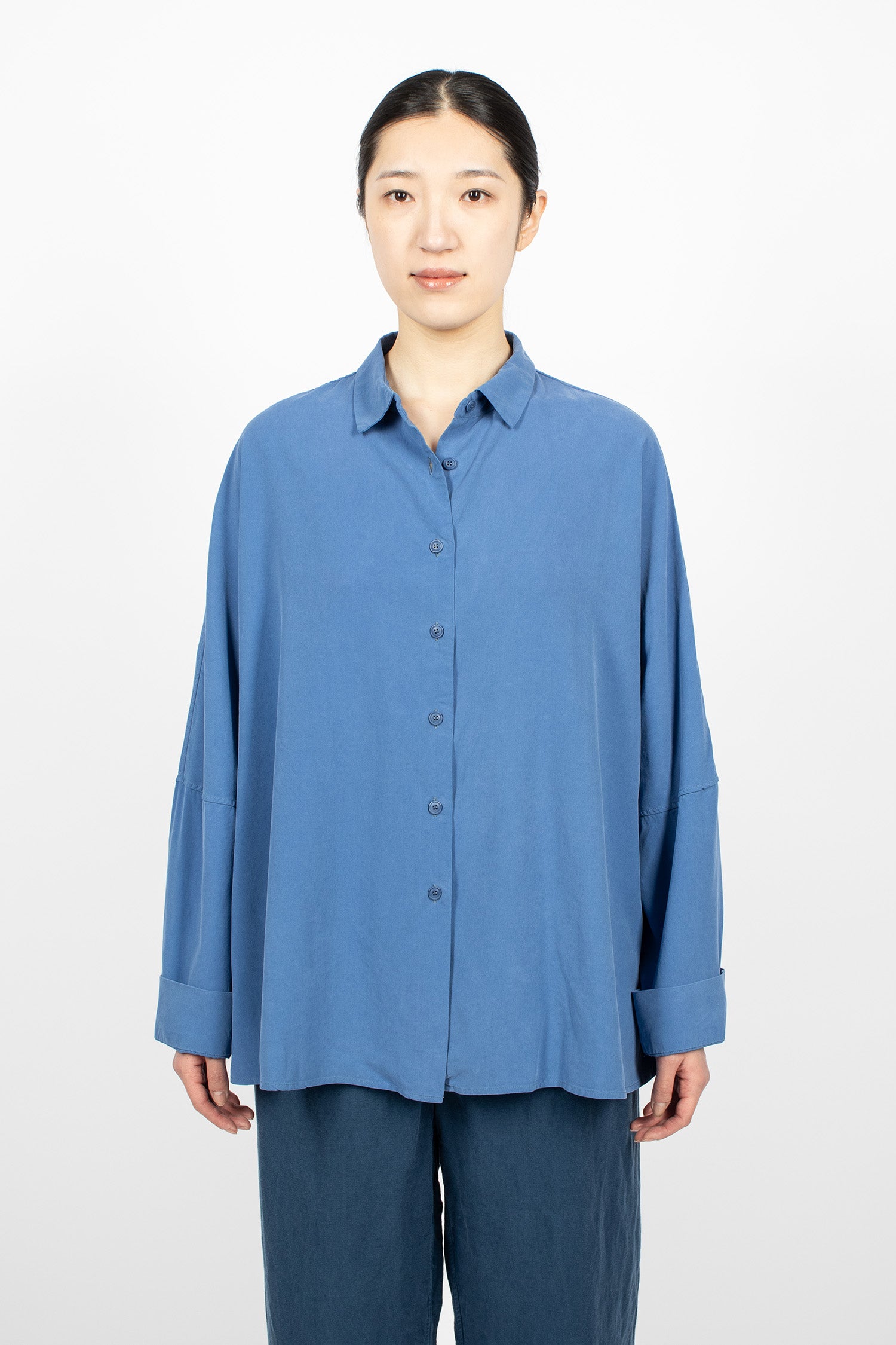 Waga LS Shirt Blue