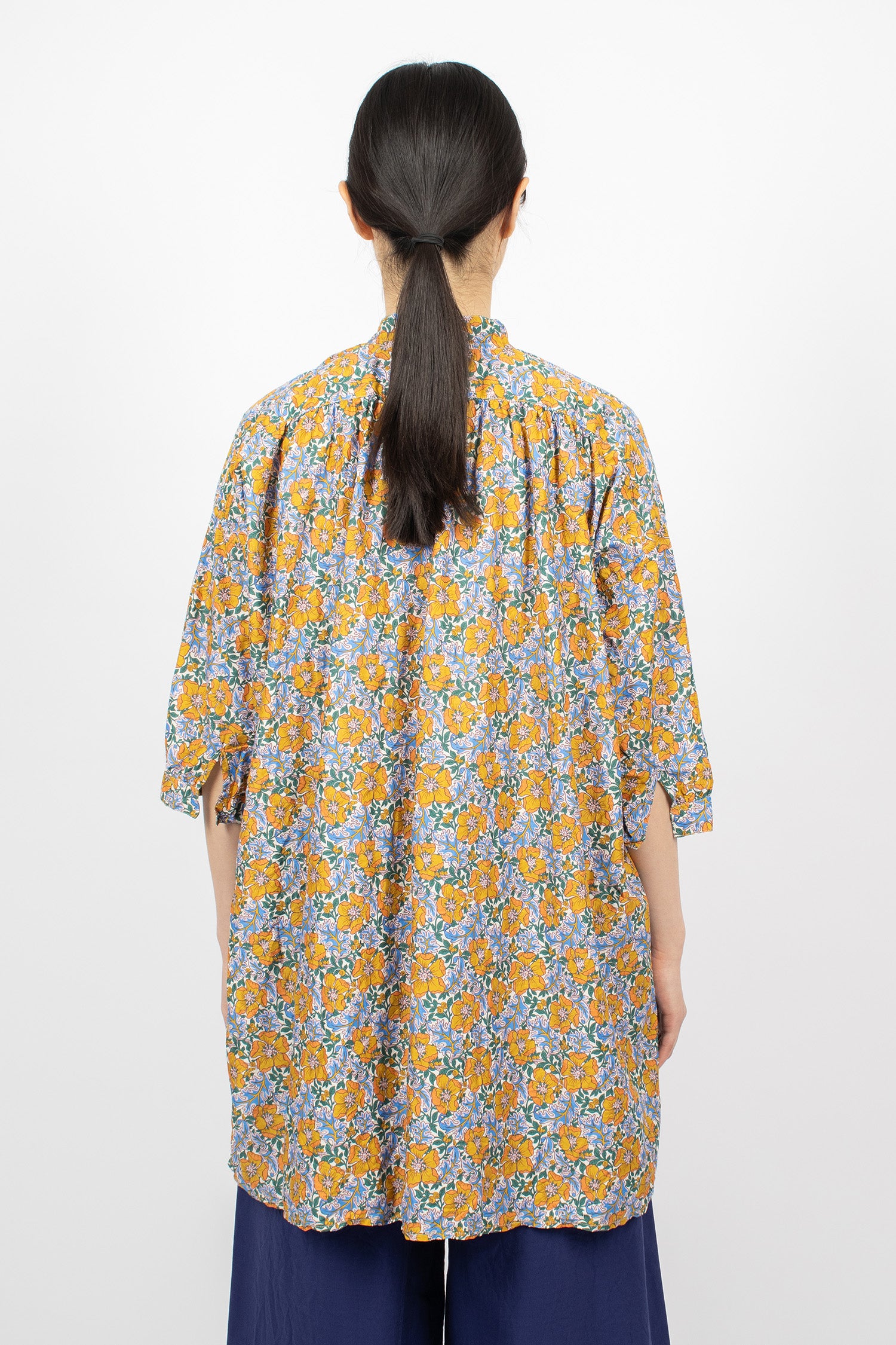 Kora Shirt Liberty Blue Flower 2