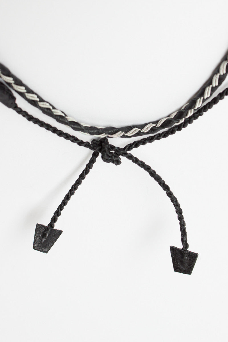 Black Lasso Necklace