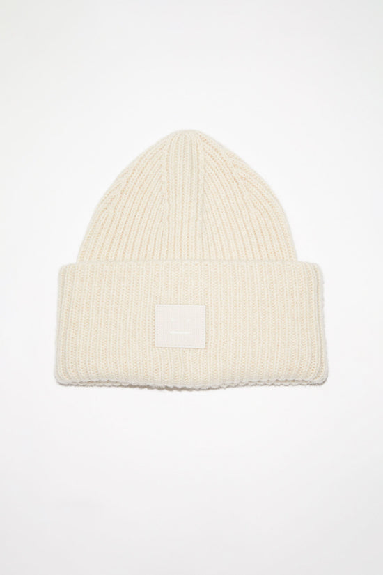Acne Studios Ribbed Knit Beanie Oatmeal Melange – Envoy of Belfast